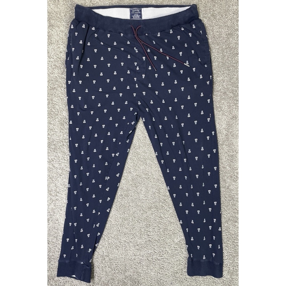 Ted Baker London Dressed to Chill Lounge Jogger  Men's Pant SZ XL ALL OVER PRINT